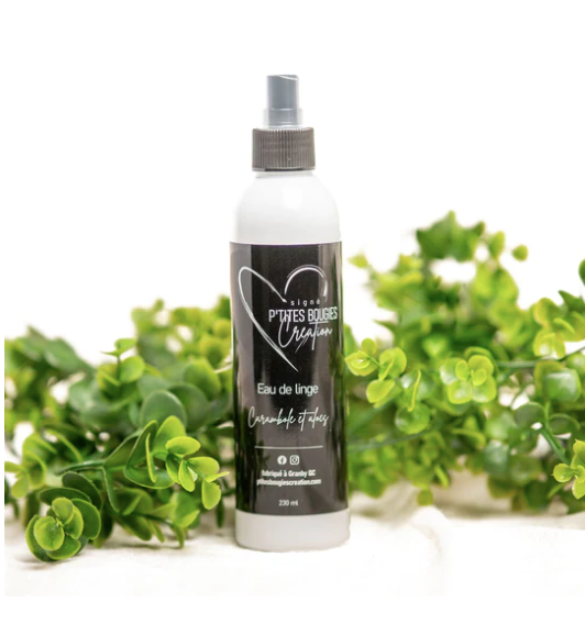 Eau de linge - Aloès et Carambole - 230 ml - P'tites bougies Création